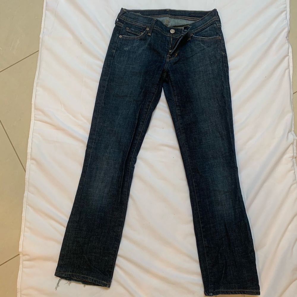 Citizens of humanity jeans size 27 hemmed